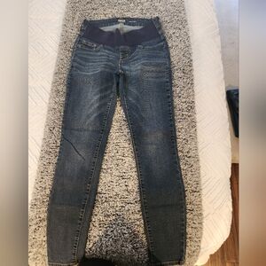 Signature by Levi Strauss Blue Jeggings with Wide Comfort Waistband